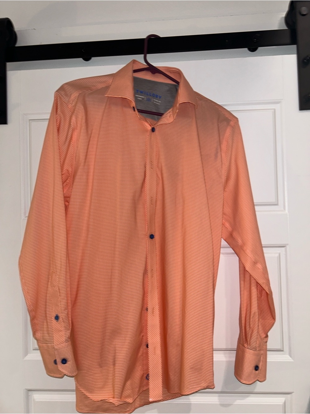 Twillory Orange Dress Shirt -
